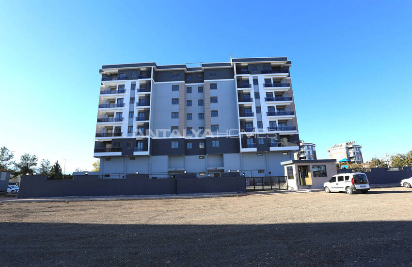 شقق في مجمع سكني يضم مسبحًا وموقف سيارات في أنطاليا 26