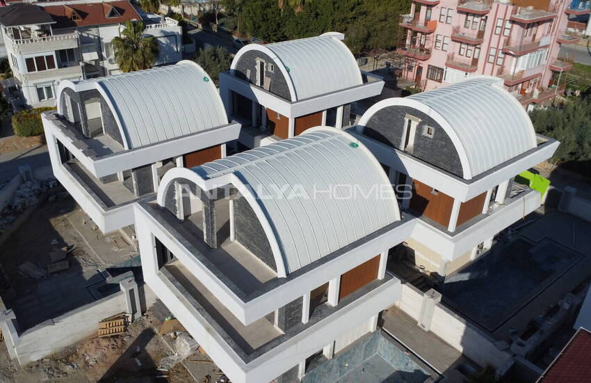 Detached Houses with Private Pool Near the Sea in Konaklı Alanya 15