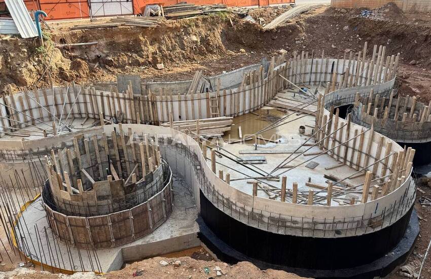 Appartementen In Een Complex Met Twee Blokken In Alanya Turkije 14