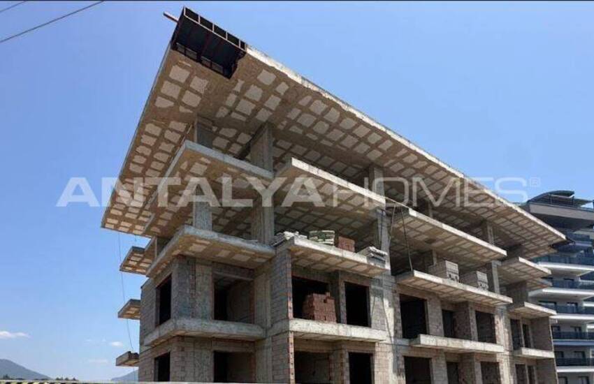 Flats for Sale Close to the Sea in Tosmur, Alanya 10