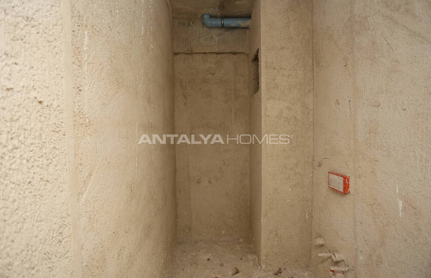 Stilfulla Lägenheter I Ett Komplex Med Pool I Antalya Konyaaltı 19