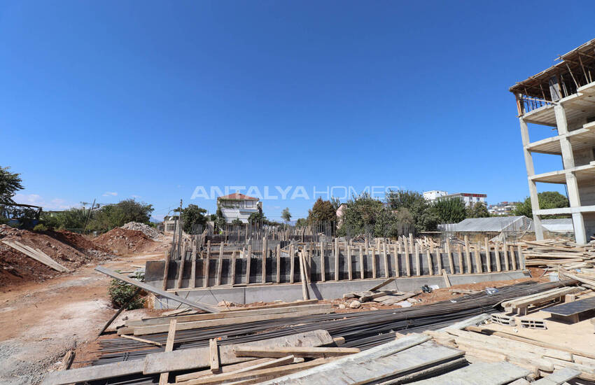 آپارتمان‌ها در مجتمعی با استخر نزدیک فرودگاه در آنتالیا 10