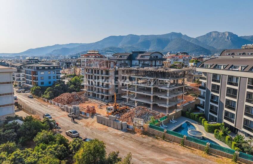 Квартиры на продажу в 1,5 км от моря в Алании, Оба 16