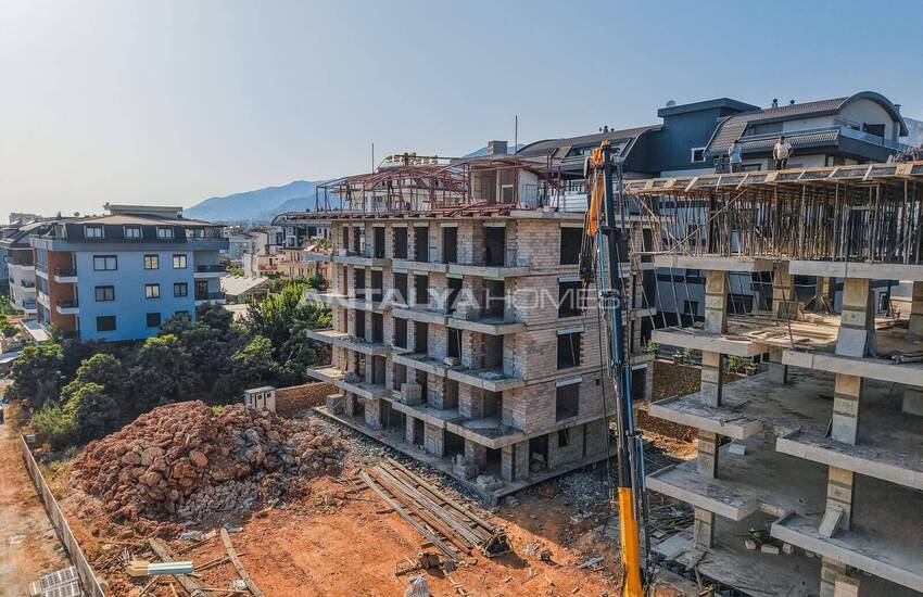 Квартиры на продажу в 1,5 км от моря в Алании, Оба 17