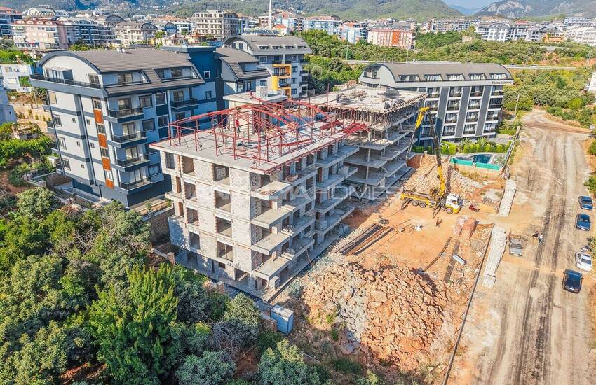 Квартиры на продажу в 1,5 км от моря в Алании, Оба 18
