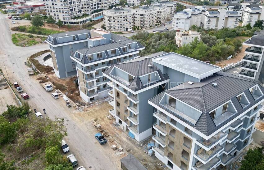 2 and 3-bedroom Flats with Pool Access in Alanya Oba 28