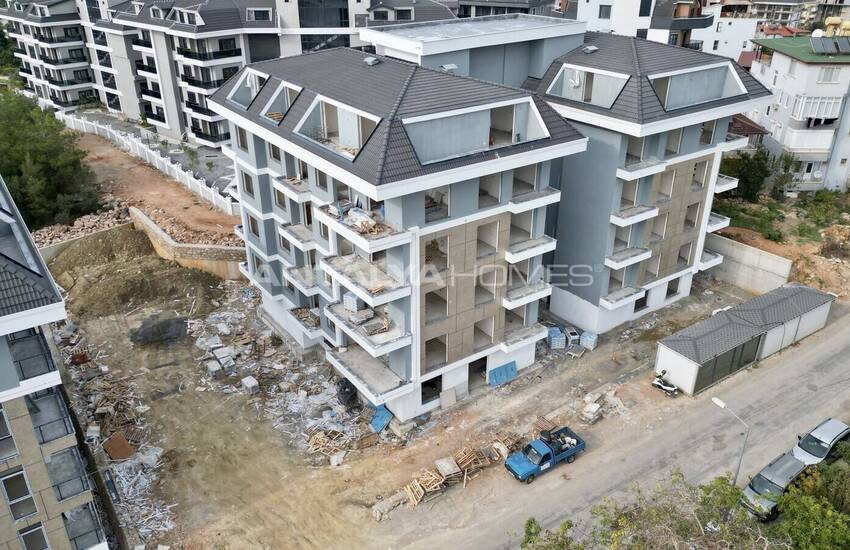 Appartements 2 Et 3 Chambres Avec Accès Piscine À Oba Alanya 28