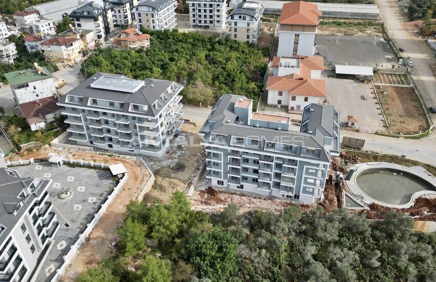 Appartements 2 Et 3 Chambres Avec Accès Piscine À Oba Alanya 30