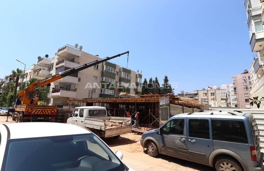 Apartments with Indoor Parking in Antalya Muratpasa 9