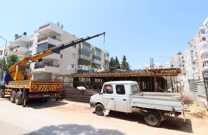Apartments with Indoor Parking in Antalya Muratpasa 10