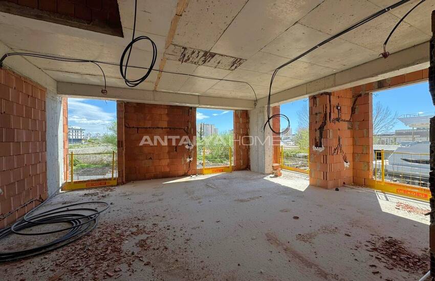 Квартиры с видом на горы в Анталии, Коньяалты, с бассейном и парковкой 10