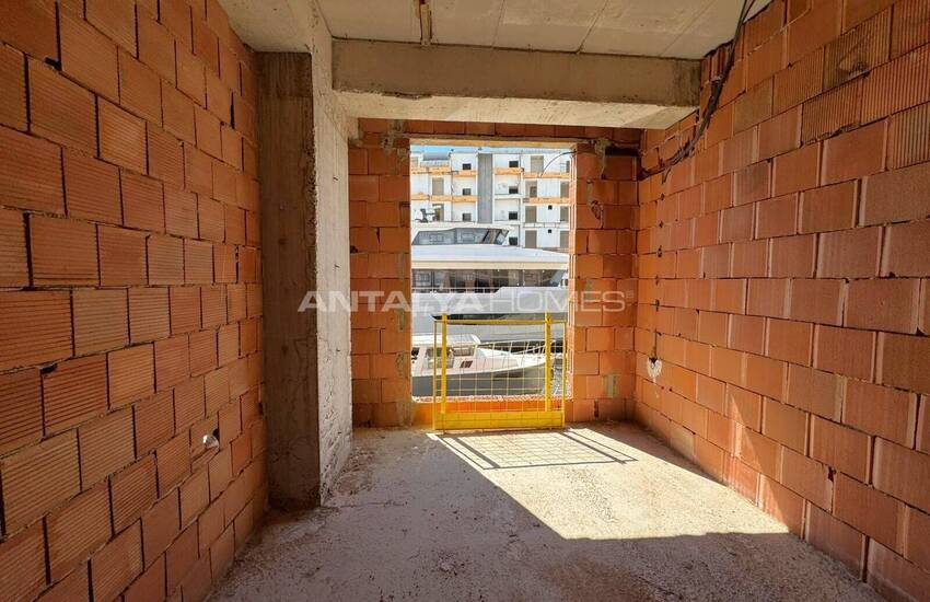 Квартиры с видом на горы в Анталии, Коньяалты, с бассейном и парковкой 12