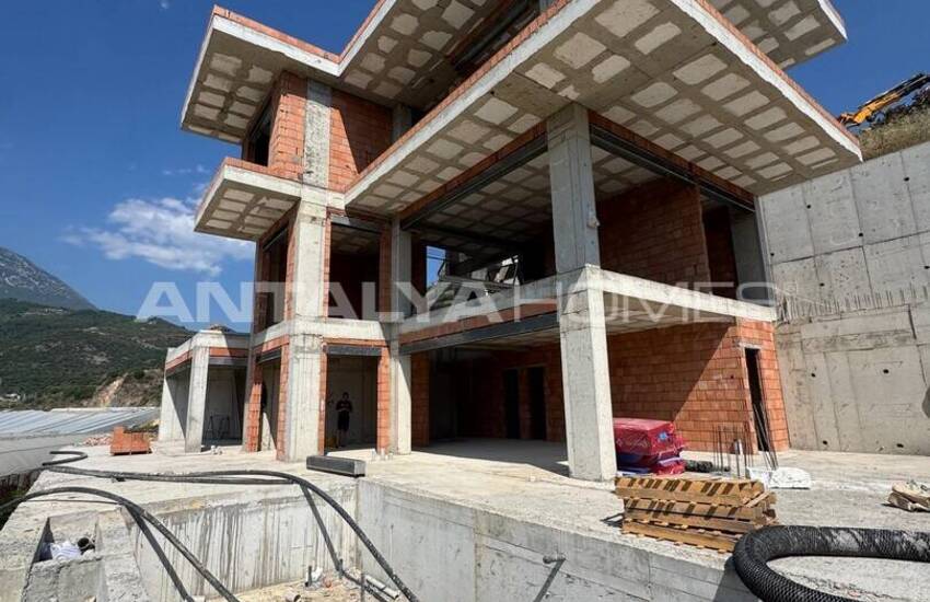 4-storey Smart Detached Villa with Sea View in Alanya 31