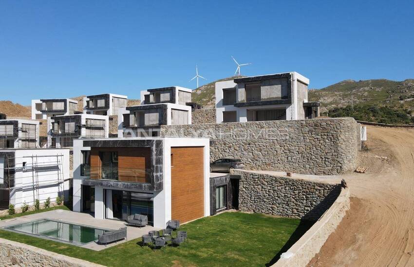 Luxury Villas with Private Pool and Garden in Bodrum Mugla 34