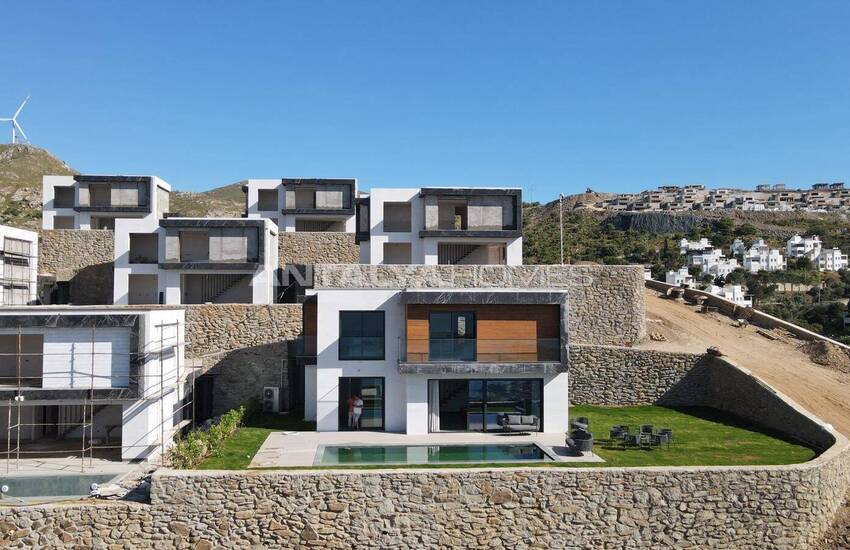Luxury Villas with Private Pool and Garden in Bodrum Mugla 35