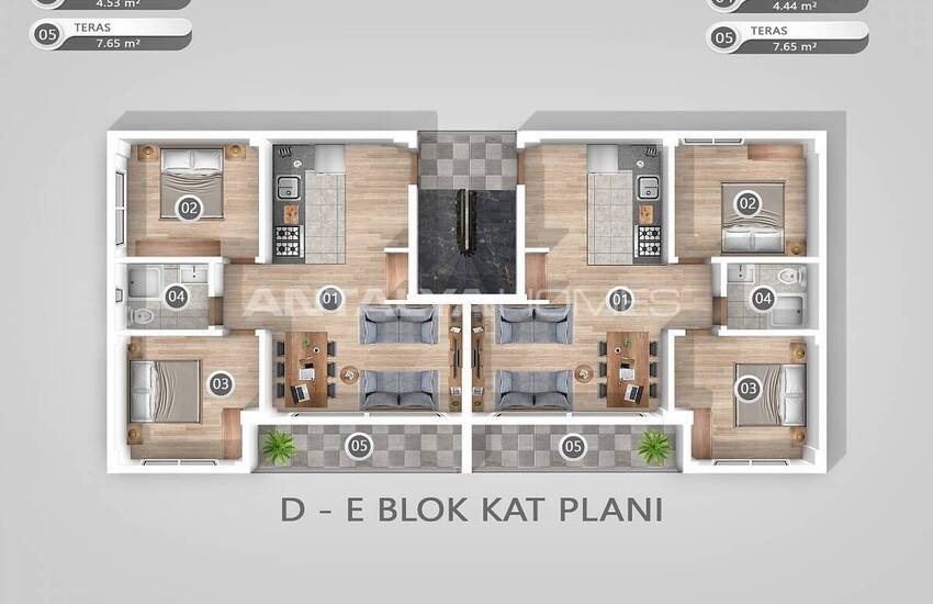 High-tech Apartments Generating Own Electricity in Bodrum Konacik 13