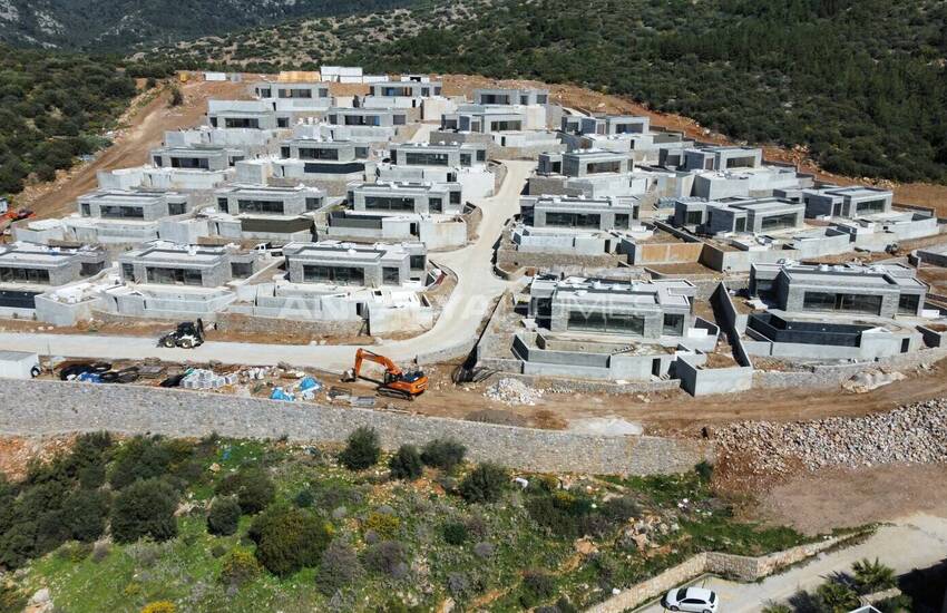 Freistehende Villen Mit Unverbaubarem Meerblick In Bodrum 28