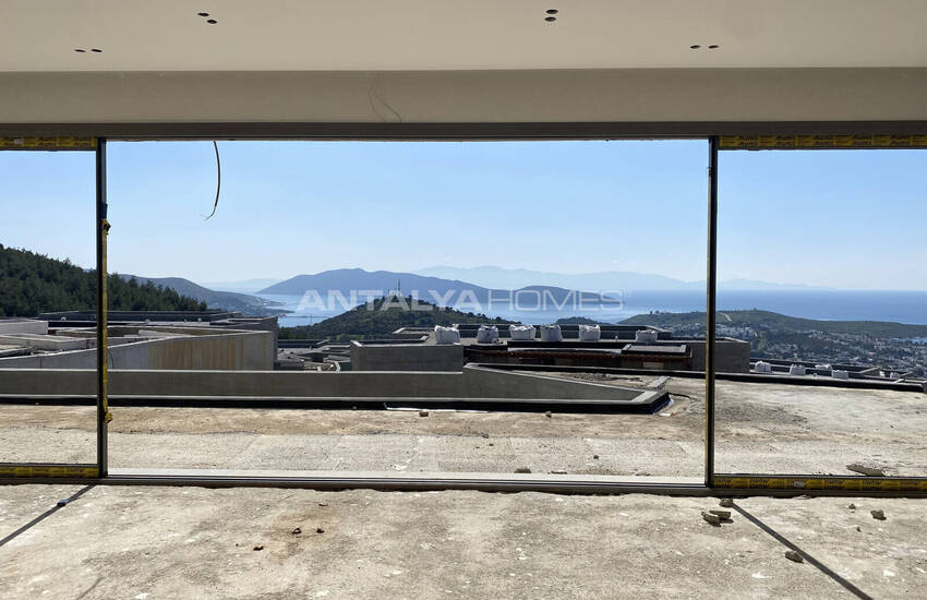 Freistehende Villen Mit Unverbaubarem Meerblick In Bodrum 32