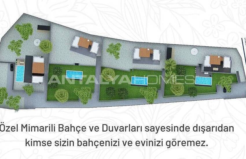 Villas En Pierre Avec Piscine Chauffée Et Jardin À Gumusluk 7