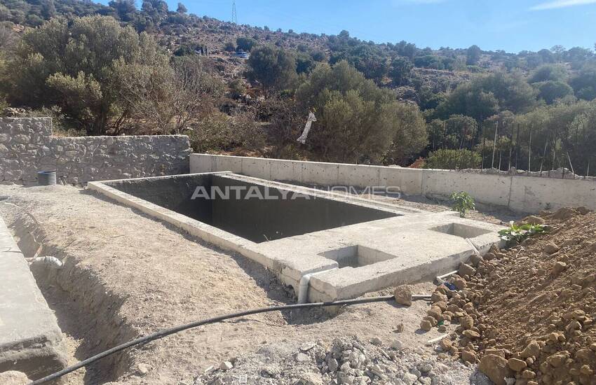 فيلات بحمام سباحة خاص وحديقة في جوندوغان، بودروم 38