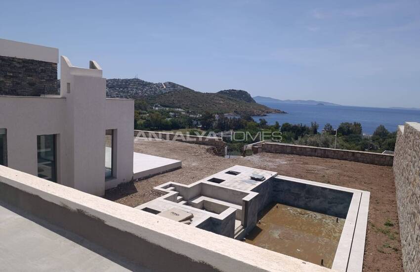 Villas Vue Mer Près De La Mer À Bodrum Gumusluk 35