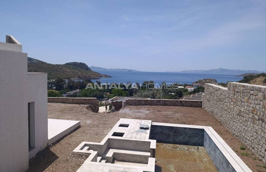 Villas Vue Mer Près De La Mer À Bodrum Gumusluk 36