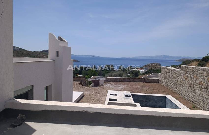 Villas Vue Mer Près De La Mer À Bodrum Gumusluk 37