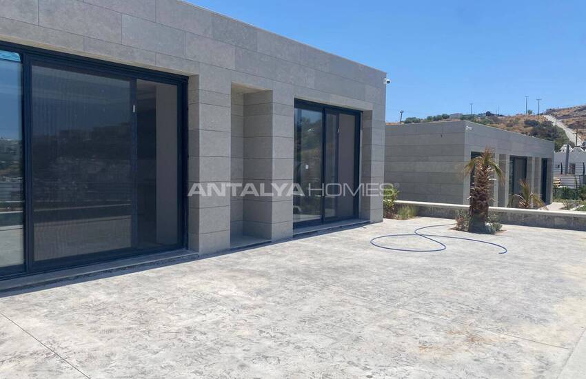 Einzel Häuser Mit Panoramablick Auf Das Meer In Bodrum, Türkei 25