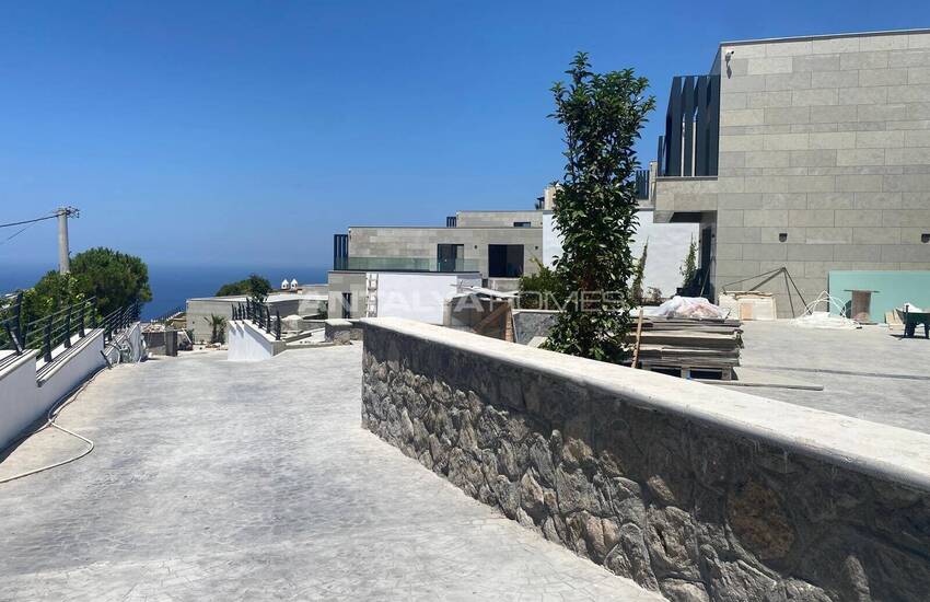 Einzel Häuser Mit Panoramablick Auf Das Meer In Bodrum, Türkei 28