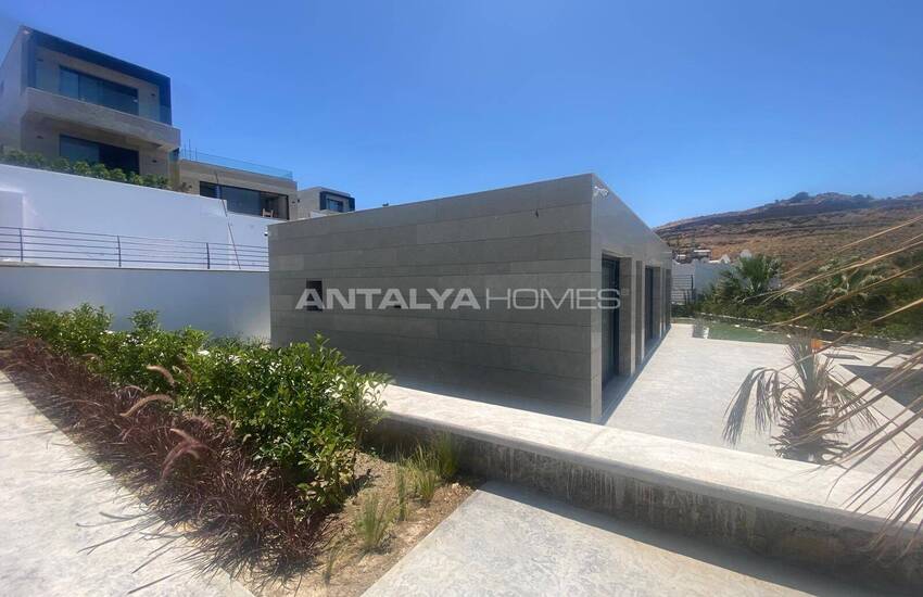 Einzel Häuser Mit Panoramablick Auf Das Meer In Bodrum, Türkei 31