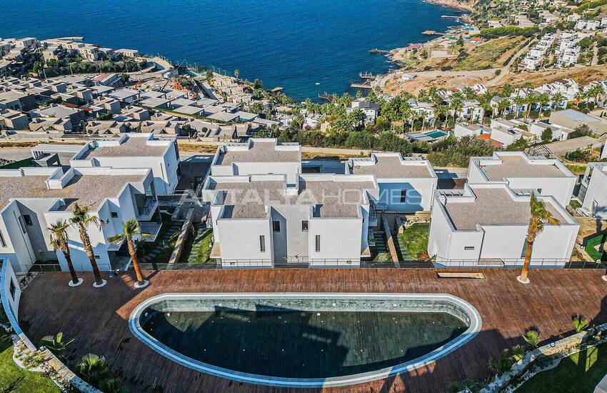 Appartements Vue Mer Dans Une Résidence Avec Piscine À Yalikavak 37