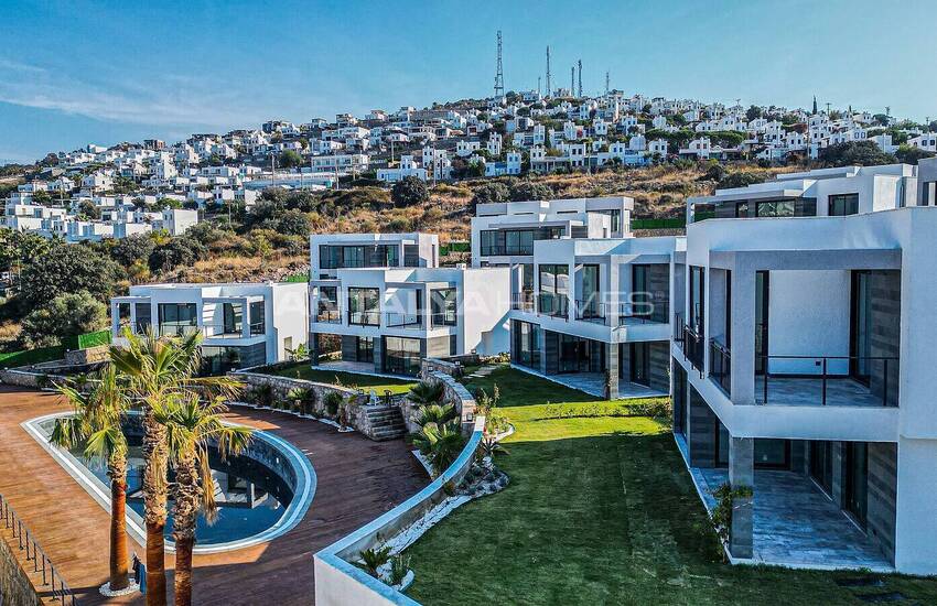 Appartements Vue Mer Dans Une Résidence Avec Piscine À Yalikavak 41