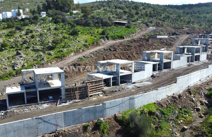 Fristående Duplex Hus Med Rymlig Design I Bodrum Turkbuku 59