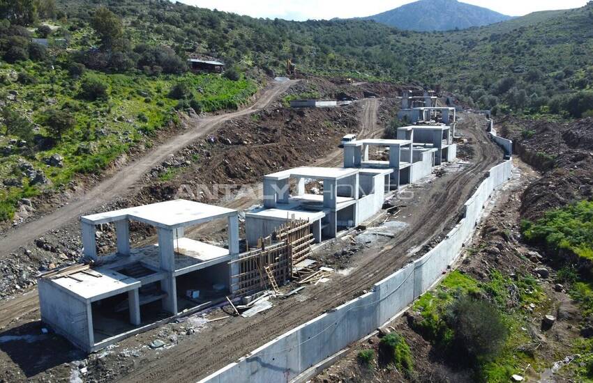 Fristående Duplex Hus Med Rymlig Design I Bodrum Turkbuku 60