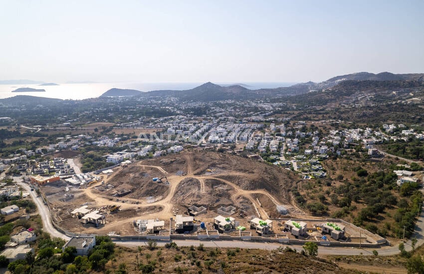 Bodrum Gümüşlük'te Özel Havuzlu ve Deniz Manzaralı Evler 17