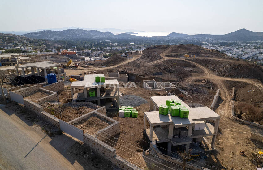 Bodrum Gümüşlük'te Özel Havuzlu ve Deniz Manzaralı Evler 18