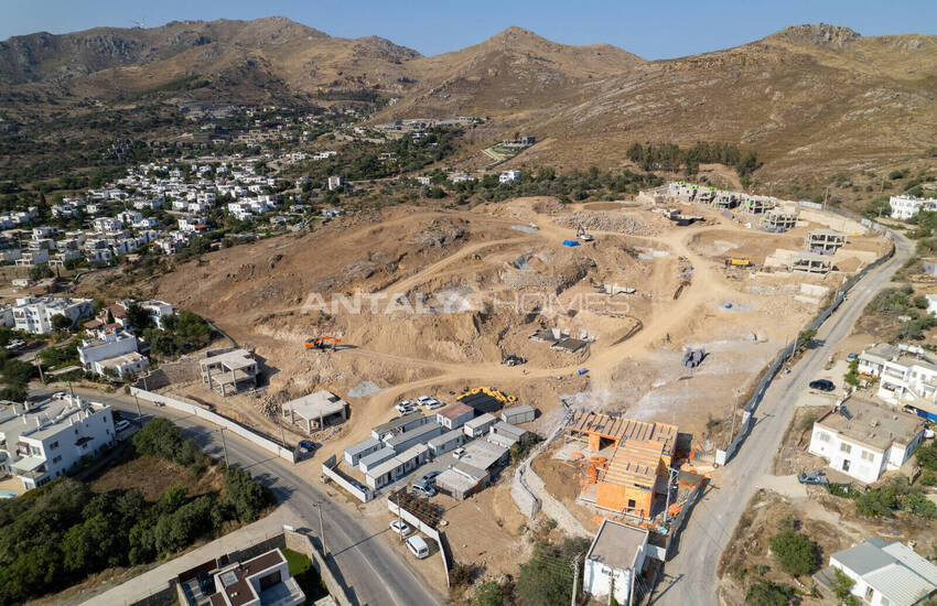 Bodrum Gümüşlük'te Özel Havuzlu ve Deniz Manzaralı Evler 16