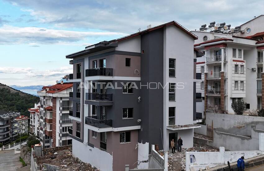 Eleganta Fastigheter I Ett Komplex Med Pool I Muğla Fethiye 24