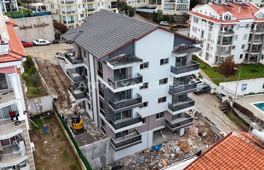 Eleganta Fastigheter I Ett Komplex Med Pool I Muğla Fethiye 20