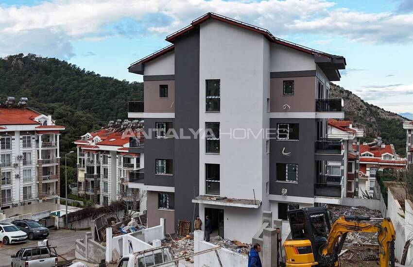 Eleganta Fastigheter I Ett Komplex Med Pool I Muğla Fethiye 22