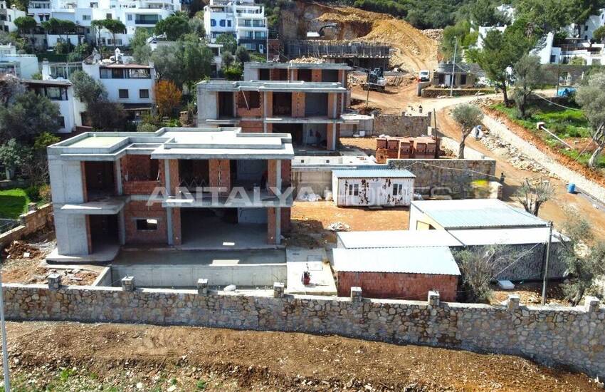 Maisons Individuelles De 5 Chambres Avec Piscine À Bodrum 14