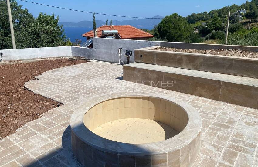 ویلای زیبا با استخر خصوصی و منظره دریا در فتحیه 38