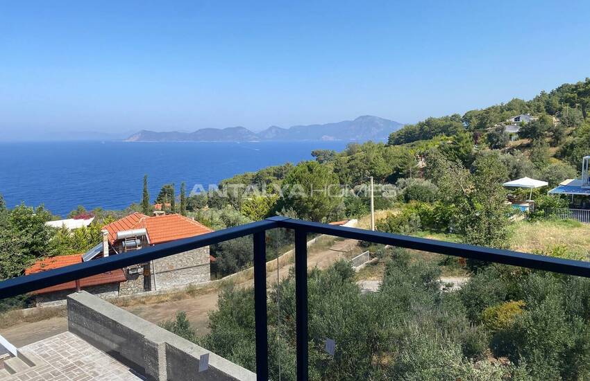 ویلای زیبا با استخر خصوصی و منظره دریا در فتحیه 35