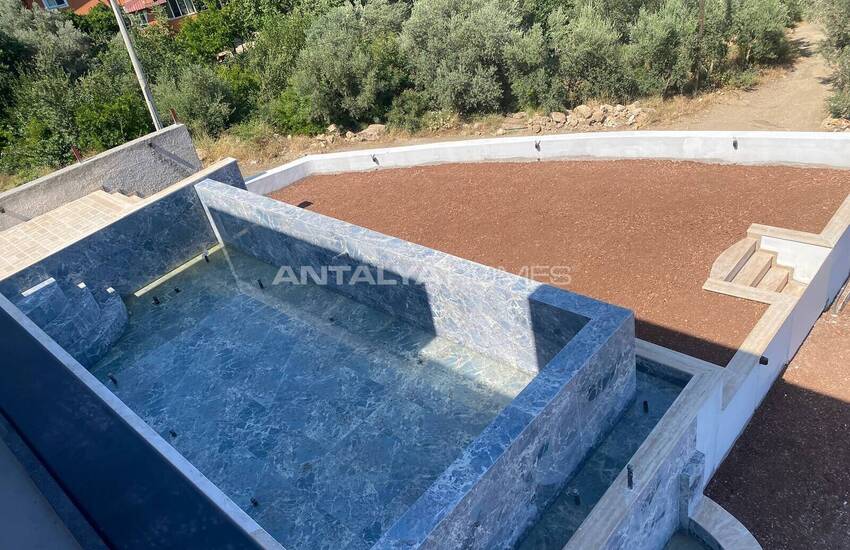 ویلای زیبا با استخر خصوصی و منظره دریا در فتحیه 37