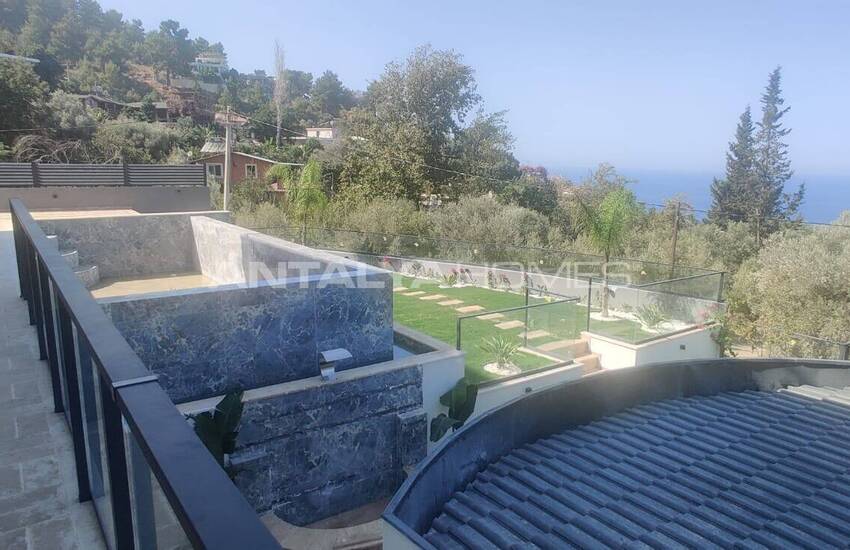 ویلای زیبا با استخر خصوصی و منظره دریا در فتحیه 19