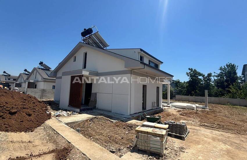 Detached Houses in a Complex with Pool in Çalış Fethiye 34