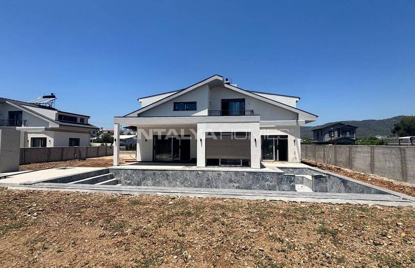 Detached Houses in a Complex with Pool in Çalış Fethiye 35