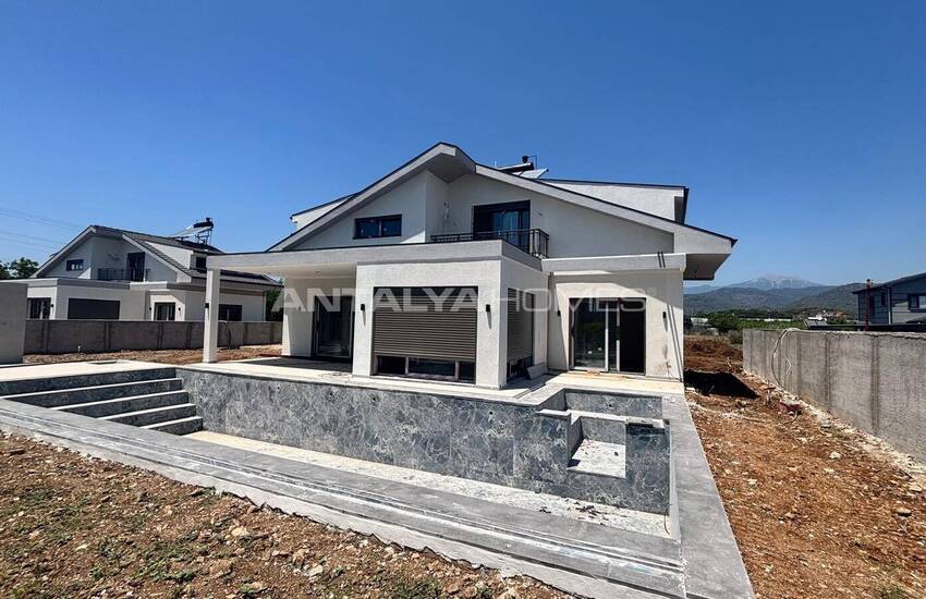 Detached Houses in a Complex with Pool in Çalış Fethiye 30