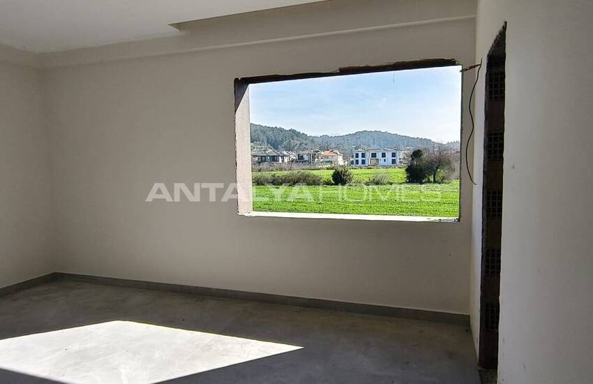 Двухквартирные дома с 4 спальнями и бассейнами в Мугла Эсентепе 21