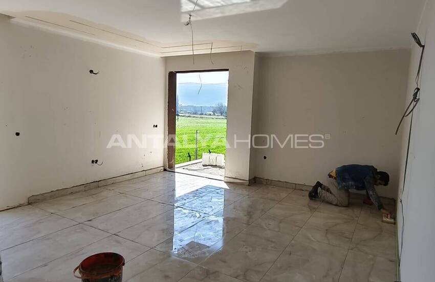 Двухквартирные дома с 4 спальнями и бассейнами в Мугла Эсентепе 22